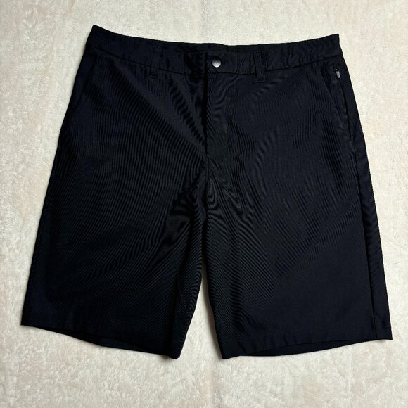 lululemon athletica Other - Lululemon Mens Commission Short Relaxed 11" Size 34 Warpstreme Black On the Move
